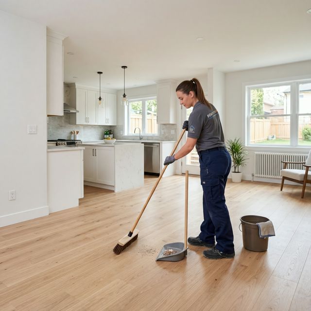 Post-renovation cleanup and site restoration