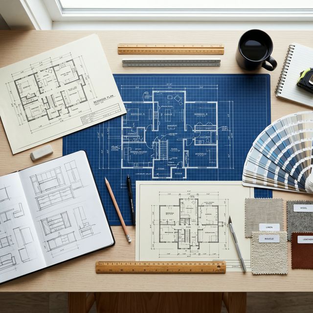 Custom renovation design planning