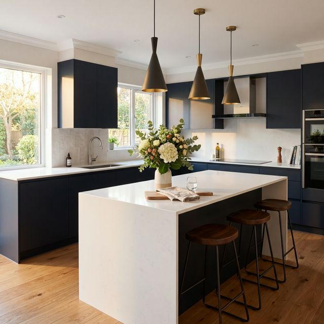 Completed dream home renovation